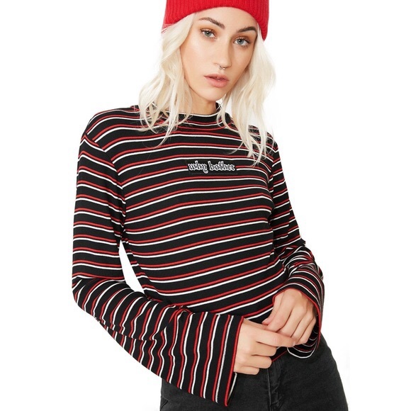 the ragged priest Tops - Ragged Priest Striped top